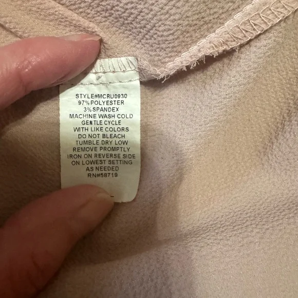 Dusty Rose Blouse - Picture 5 of 5